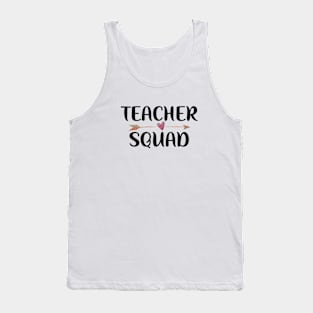 teacher squad Tank Top